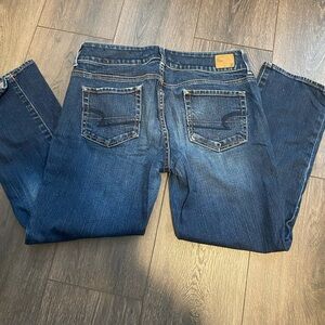 American eagle crop jeans